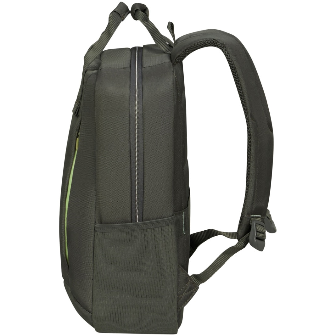 Rucsac laptop Samsonite GUARDIT CLASSY, 14.1", 2 manere, Gunmetal Verde