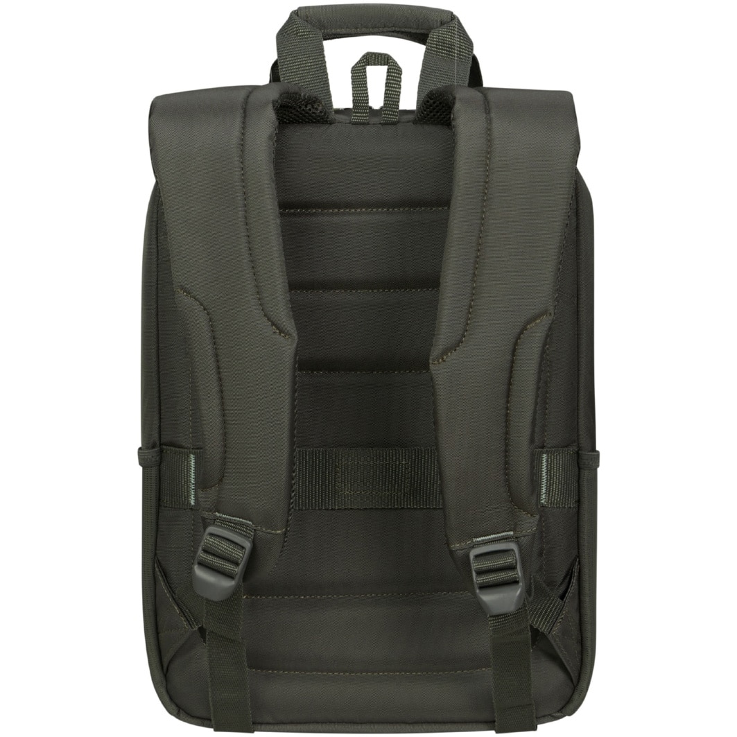 Rucsac laptop Samsonite GUARDIT CLASSY, 14.1", 2 manere, Gunmetal Verde