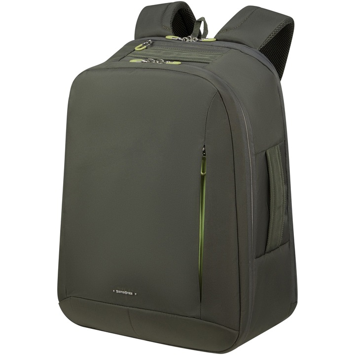 Rucsac laptop Samsonite GUARDIT CLASSY underseater M, 15.6", Gunmetal Verde