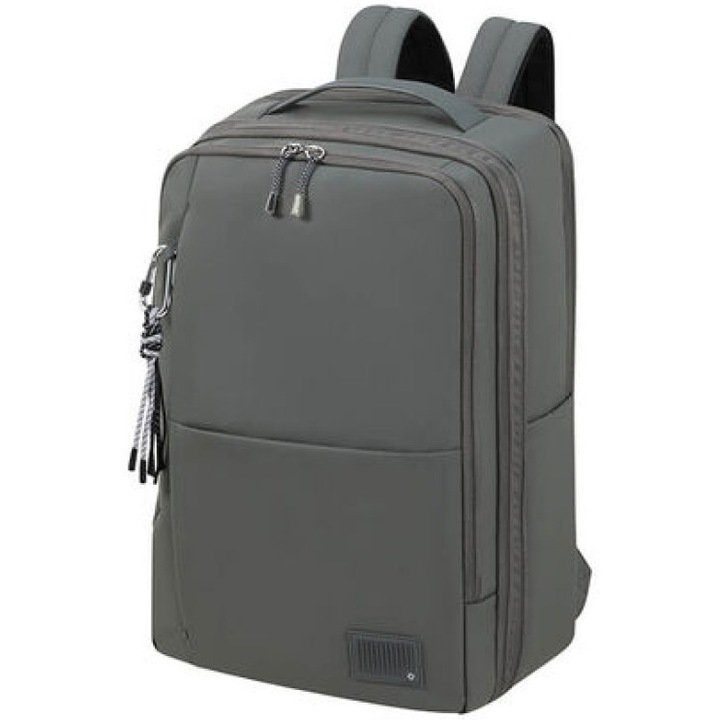 Rucsac laptop Samsonite WANDER LAST, 15.6", Gunmetal Verde