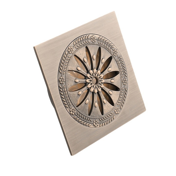 Sifon de pardoseala, Sunmostar, 100x100mm, Aramiu