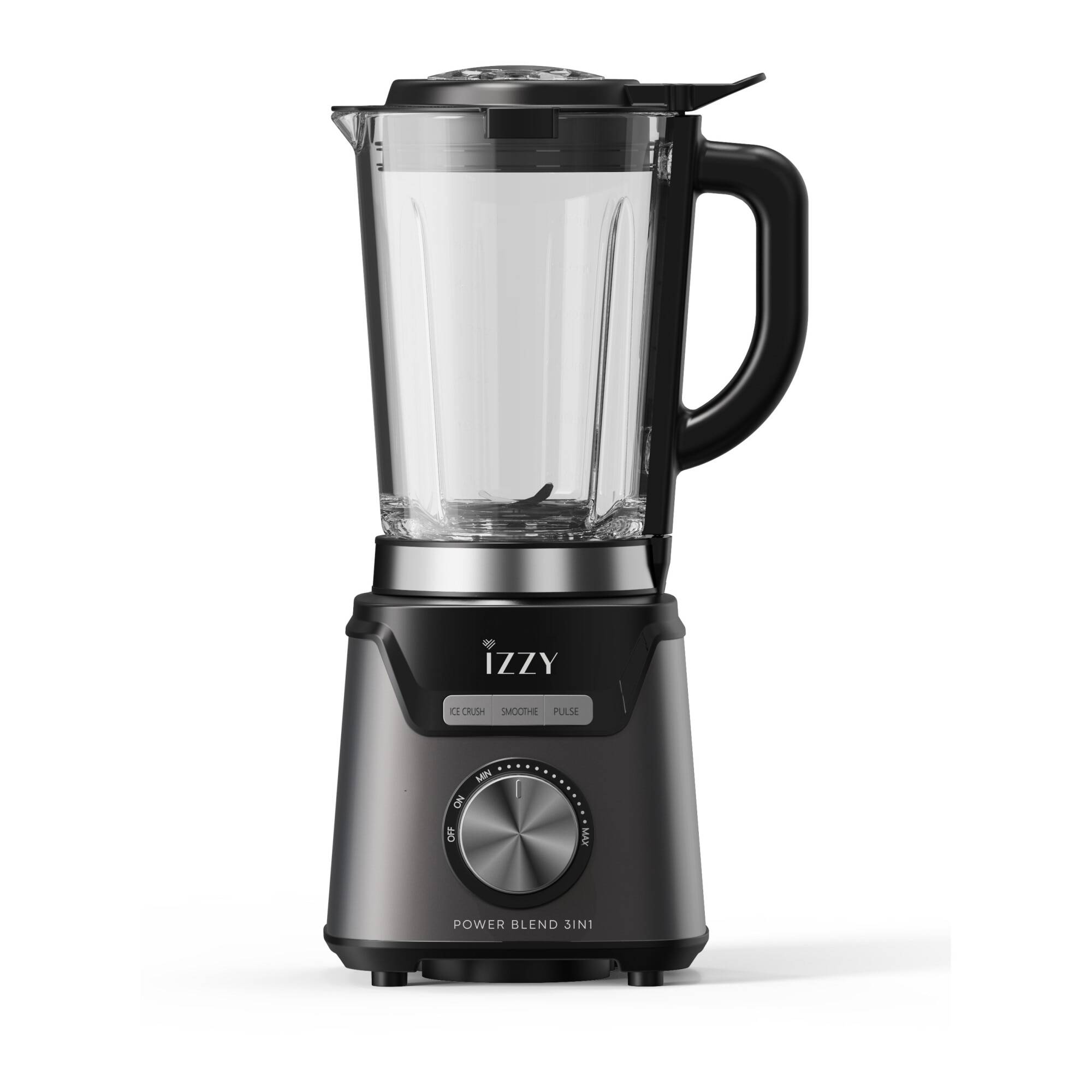 チャージブレンダー　charge blender Blender Power Blend 3in1 1200W ΙΖ-6501, Izzy, cu corp din otel