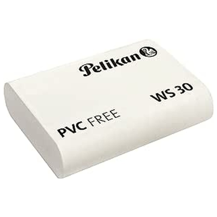 Radiera Ws 30 Cotton, Culoare Alb, Fara Ftalati Si Latex, Prezentare Pe Display