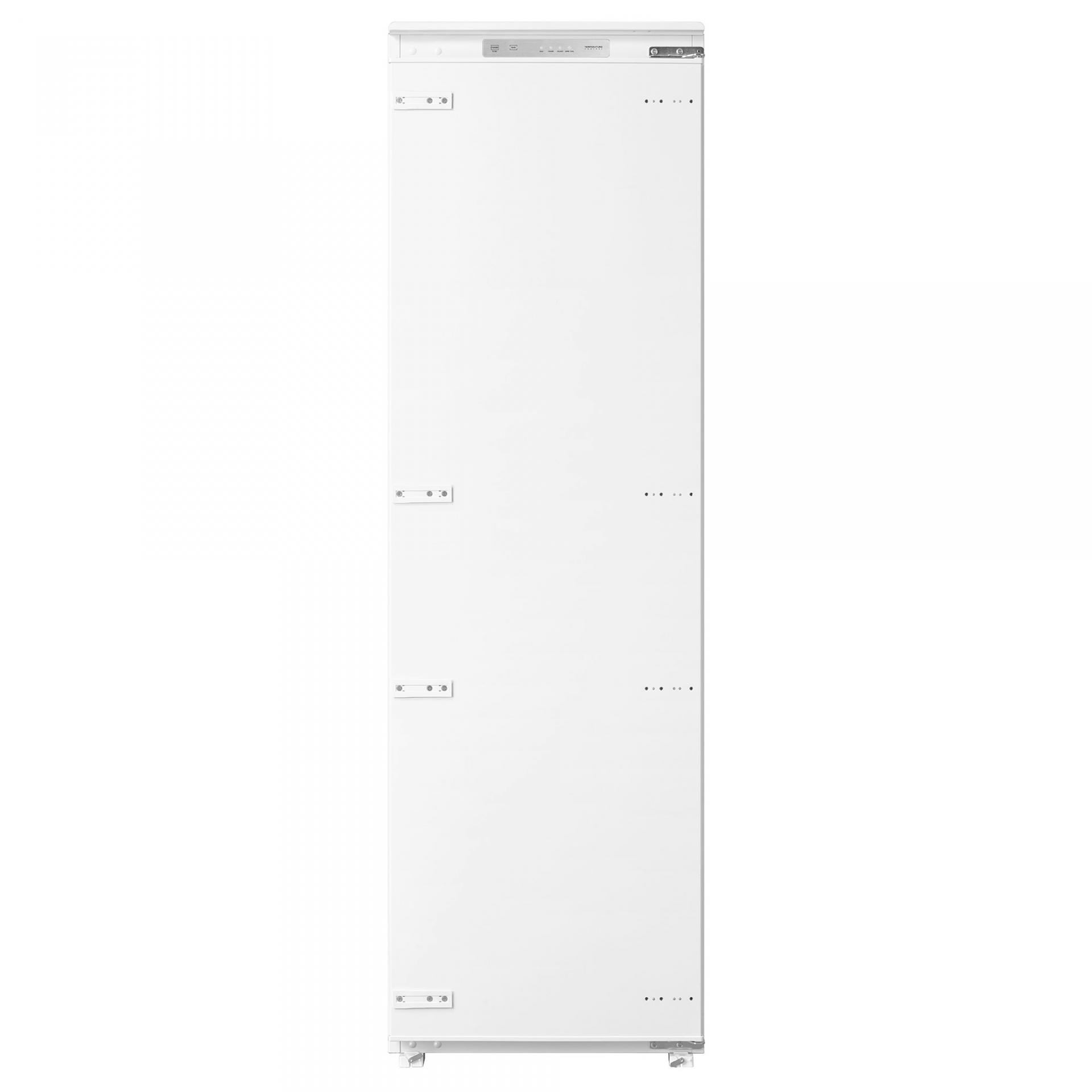 Frigider incorporabil Samus SRBI345NFE, 304 L, Full No Frost, Clasa energetica E, Optiune Super Racire, 3 trepte de temperatura, H 178.5 cm, Alb