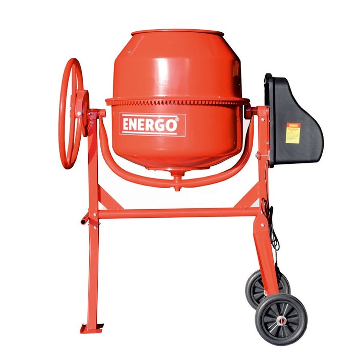 Betoniera BME 200 antrenare coroana dintata Vmax 200 litri 800W-230V Energo