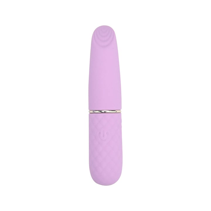Diszkrét Bullet Vibrátor, Nauti Petites, 10 vibrációs sebesség, Klitorisz stimuláció, vízálló, USB töltés, szilikon, 11,5 cm