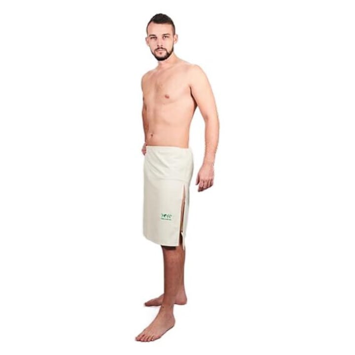 Хавлиена кърпа за мъже, Yeye Made In Nature, Памук, Екрю, S