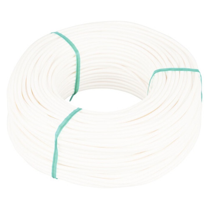 Sarma Pentru Rufe Mamutec Ø3mm X 60m, Plastic Culoare Alba