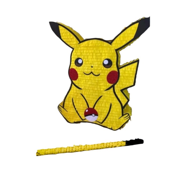 Pinata Pikachu 44 cm + Bat