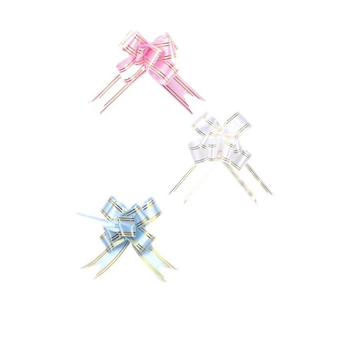 Virágcsokor szalag/fehér dekoráció