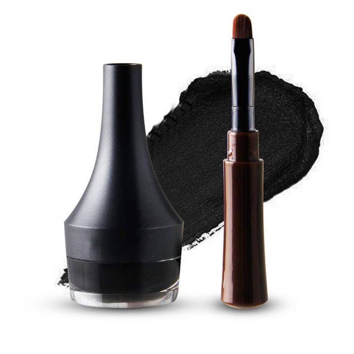 Creion ochi, AMRINUGL, gel, negru, 10.8x3.5x3.5cm