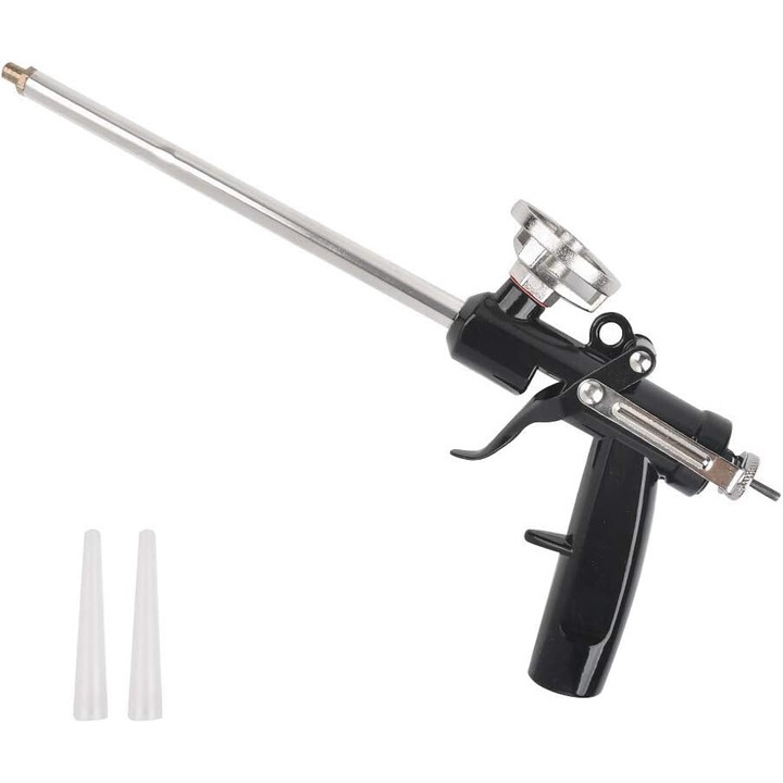 Aplicator profesional de etansare, Enforose, design compact si usor, din aliaj de aluminiu si TPE, ideal pentru usi de balcon si feronerie de mici dimensiuni