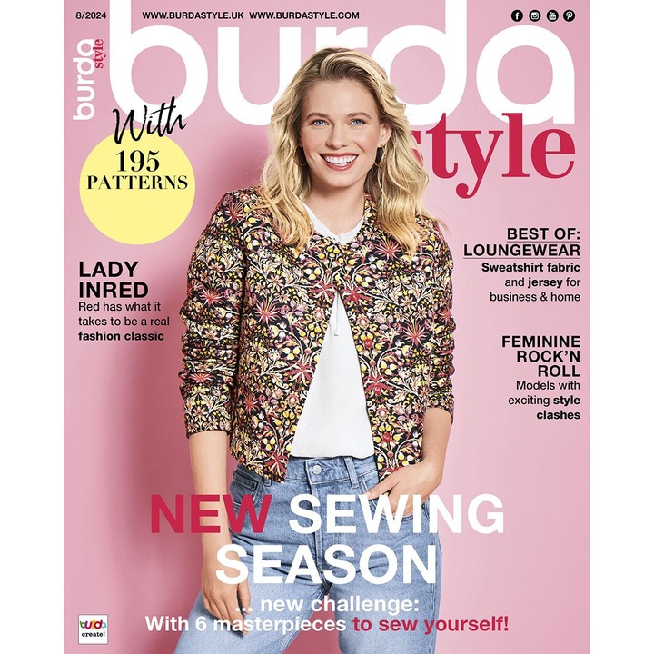 Revista Burda Style August 2024, 08/2024. editura Burda
