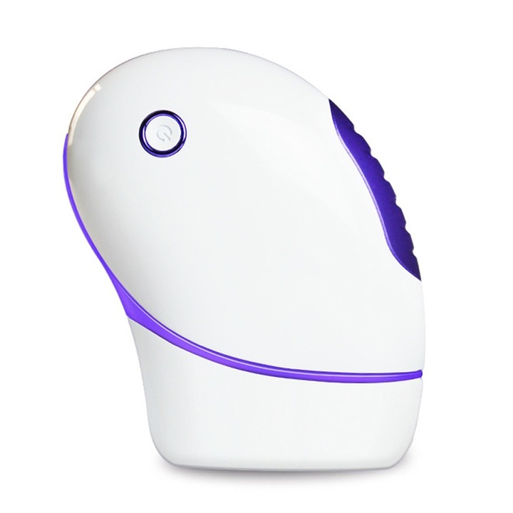 Pile electrice pentru ingrijirea picioarelor AMRINUGL, set cu 5 capete interschimbabile, rotire 360°, pentru piele moale si fina