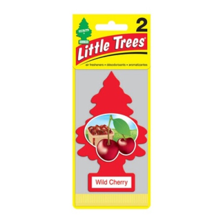 Autóillatosító szett, Little Trees, Wild Cherry, 2 db