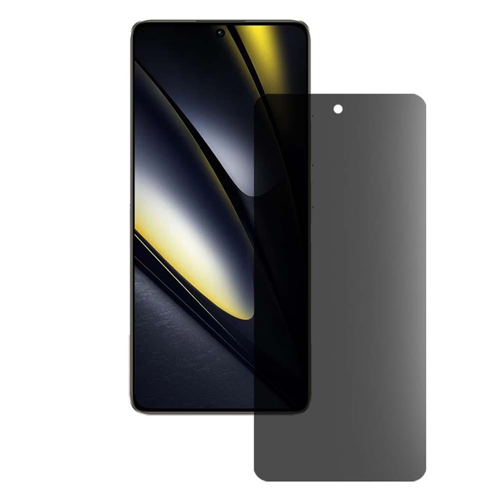 SILKASE matt adatvédő fólia Xiaomi Poco F6 Pro-hoz, képernyővédő, szilikon