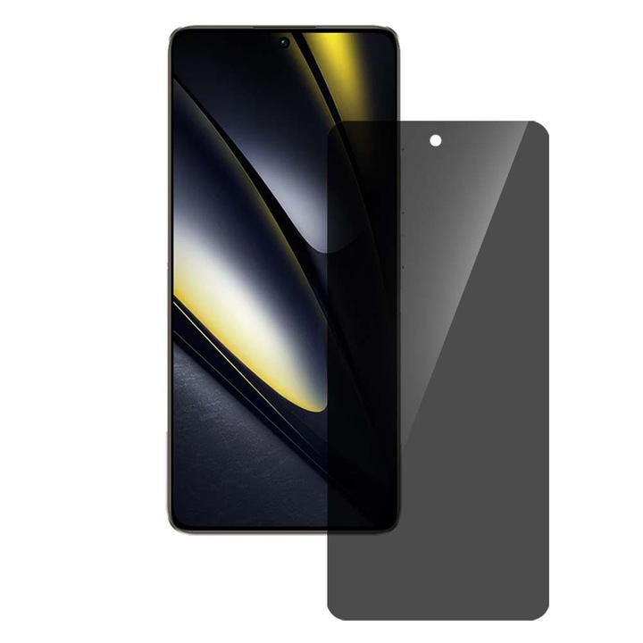 SILKASE adatvédelmi fólia Xiaomi Poco F6 Pro-hoz, képernyővédő, szilikon