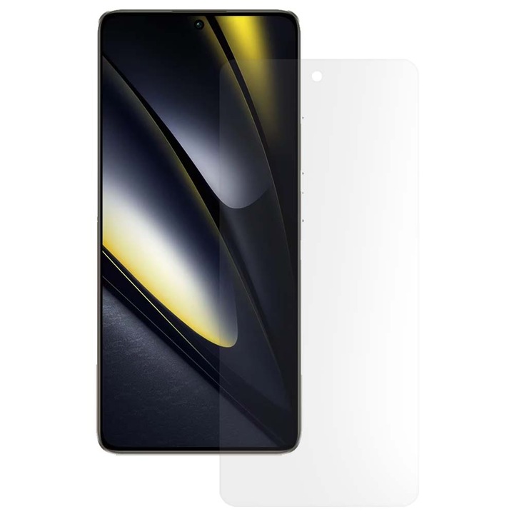 SILKASE matt fólia Xiaomi Poco F6-hoz, képernyővédő, szilikon