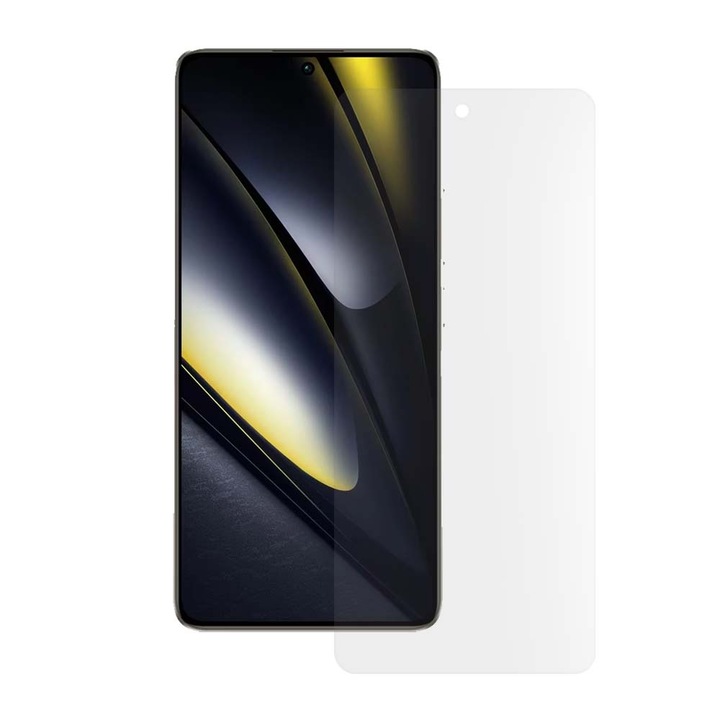 SILKASE matt fólia Xiaomi Poco F6 Pro-hoz, képernyővédő, szilikon