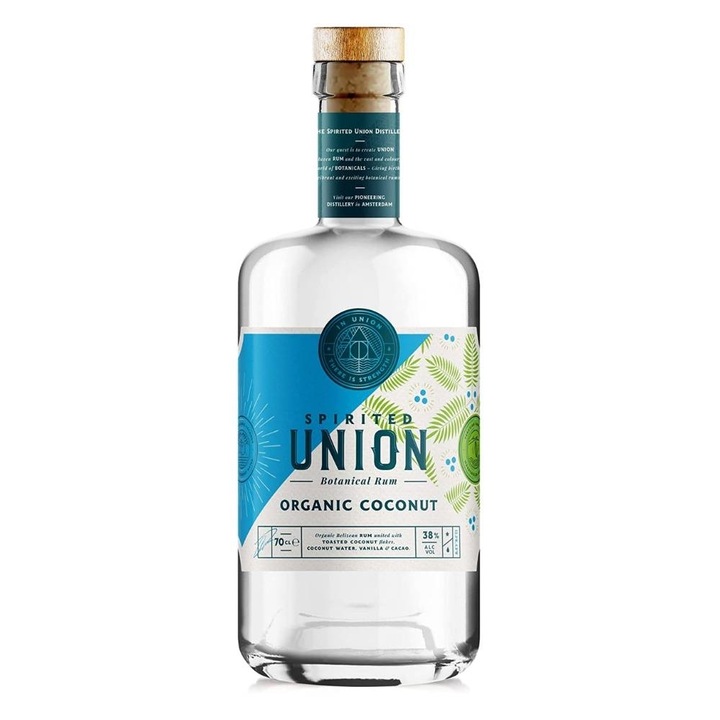 Rom, Spirited Union Organic Coconut, 38%, 0.7l