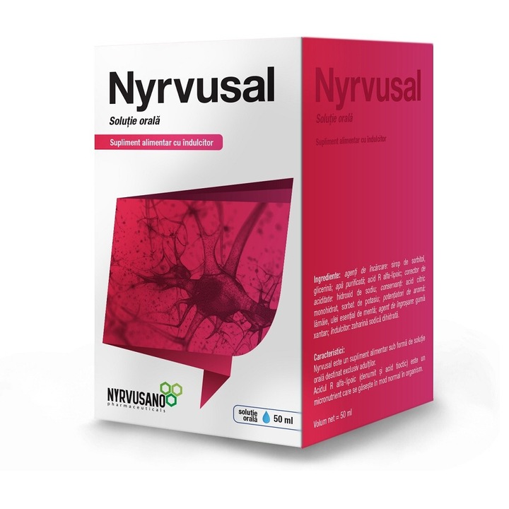 Solutie orala Nyrvusal, 50 ml