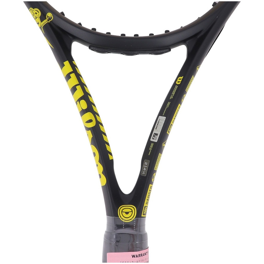 Racheta tenis camp Wilson Minions V3 Clash 100L V2.0 FRM, maner 2