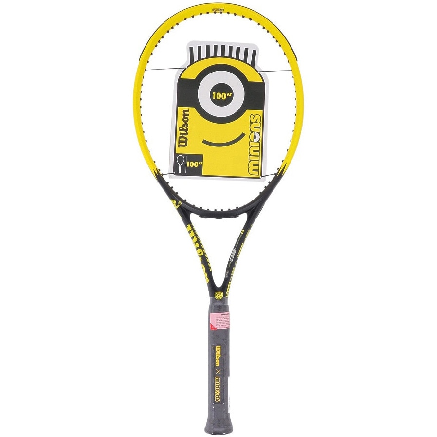 Racheta tenis camp Wilson Minions V3 Clash 100L V2.0 FRM, maner 2