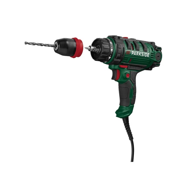 Masina de insurubat si gaurit 300W cu 2 trepte Parkside PNS