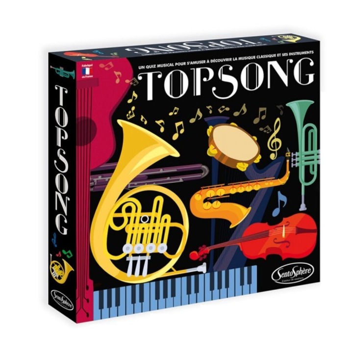 Joc educational, SentoSphere, Test muzical TopSong, 8ani+
