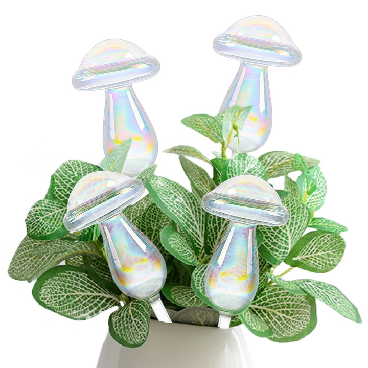 Set 4 dispozitive automate pentru plante, QttvbTna, Sticla, Transparenta