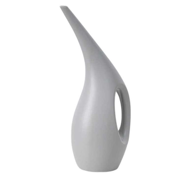 Cana de udat QttvbTna, plastic, gri deschis, 1.5L