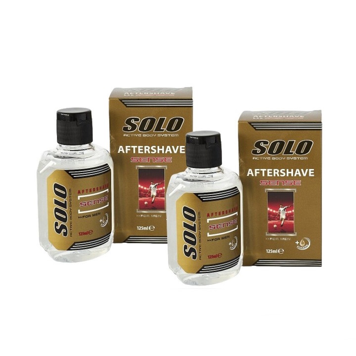 Комплект 2 X афтършейв Solo Sense 125 мл