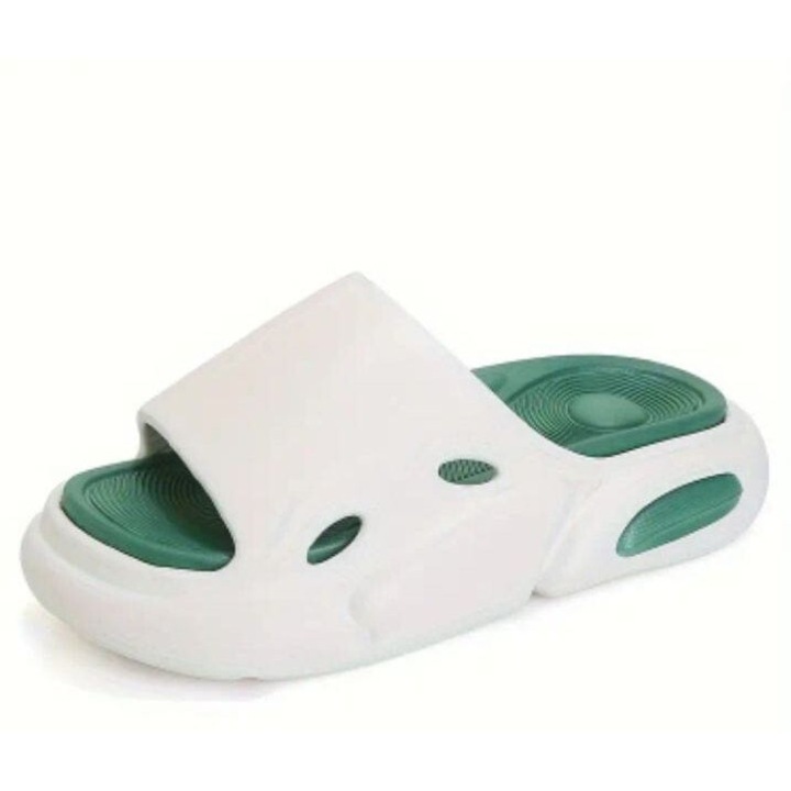 Ортопедични чехли, Бял/Зелен