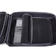 Rucsac laptop 15.6", smart business, compact, impermeabil, cu port de incarcare USB, GETICS, 32x11x47 cm, Negru