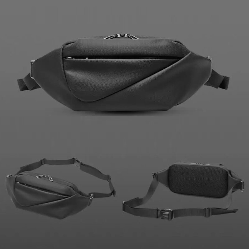 Rucsac laptop 15.6", business casual, design pelerin, impermeabil, cu port USB, 30.5x14x46 cm, borseta atasata, 33x6x11 cm, GETICS, Negru