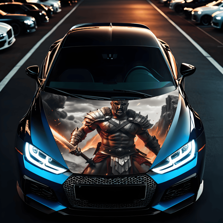 Folie Capota Auto Avex "Hood Art" rezistenta la exterior, S 150x110cm