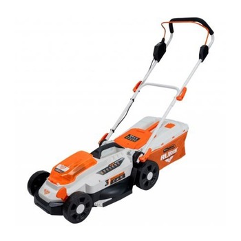 Masina de tuns gazon/iarba pe acumulator Ruris RXI3324e, 20 V, latime taiere 33 cm, inaltime taiere 25 - 75 mm, motor fara perii, functie de mulcire,sac colector 30 L, fara acumulator si incarcator in setul de livrare
