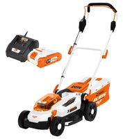 Masina de tuns gazon/iarba pe acumulator Ruris RXI3324e Power Alfa UP, latime taiere 33 cm, inaltime taiere 25 - 75 mm, motor fara perii, functie de mulcire,sac colector 30 L, include: incarcator + acumulator 20 V 4.0 Ah