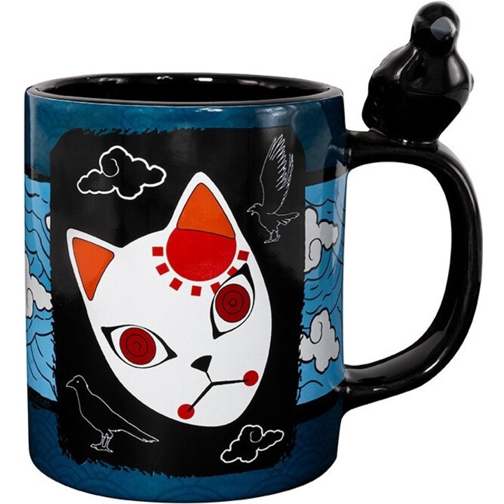 Cana Demon Slayer - Tanjiro, Ceramica, 460 ml, Multicolor