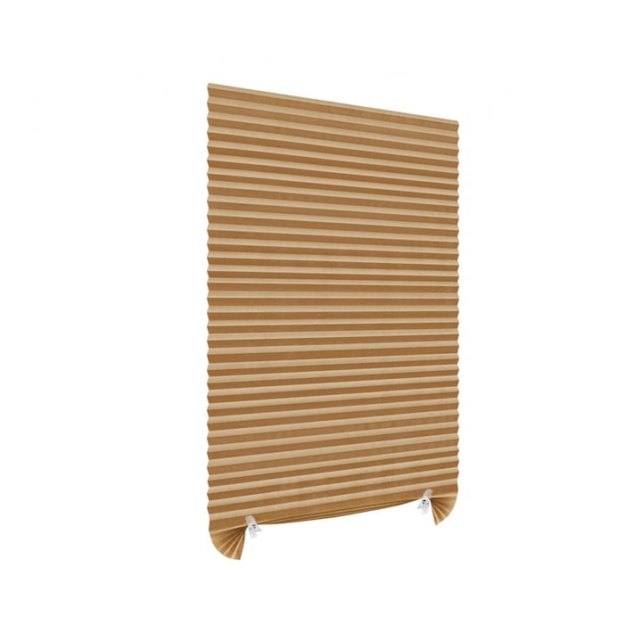 Самозалепващи плисе щори, регулируеми, eZMART, бежови, 150x60 см