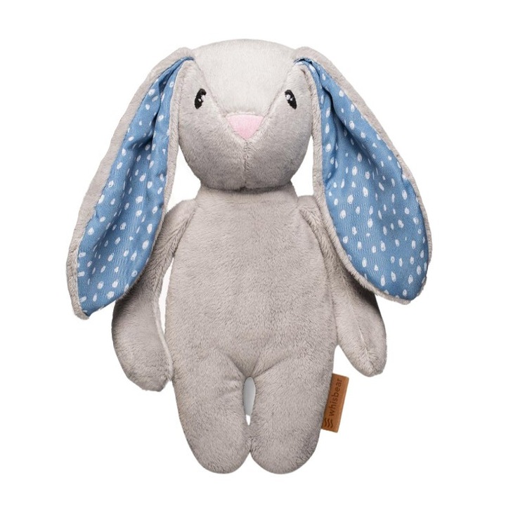 Plüss Interaktív Whisbear nyúl, hangeffektusokkal, babáknak