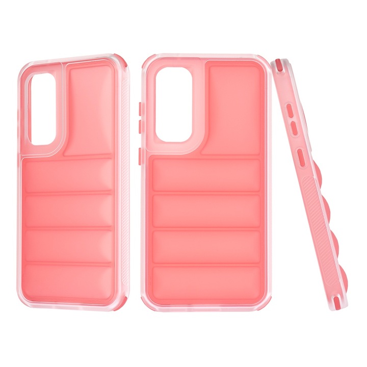 Samsung Galaxy S23 FE tok - Techsuit Wave Shield - piros