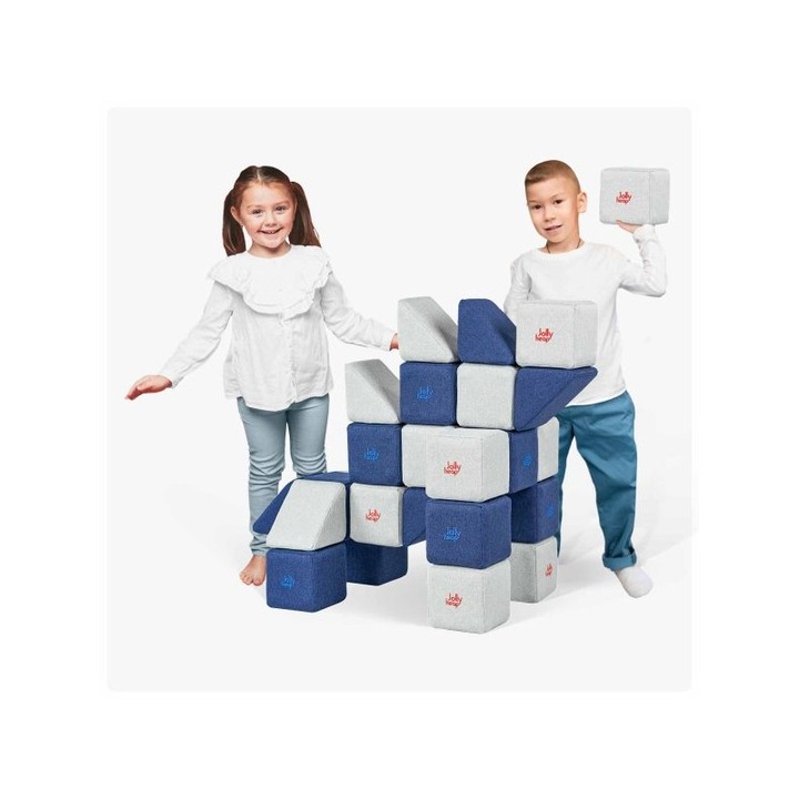 Магнитни кубчета JollyHeap MINI - 24 бр