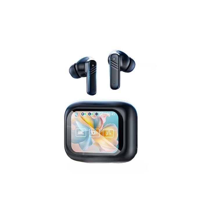 Casti wireless Honor Earbuds A Pro, reducere zgomot AI, verde, 42 ore autonomie