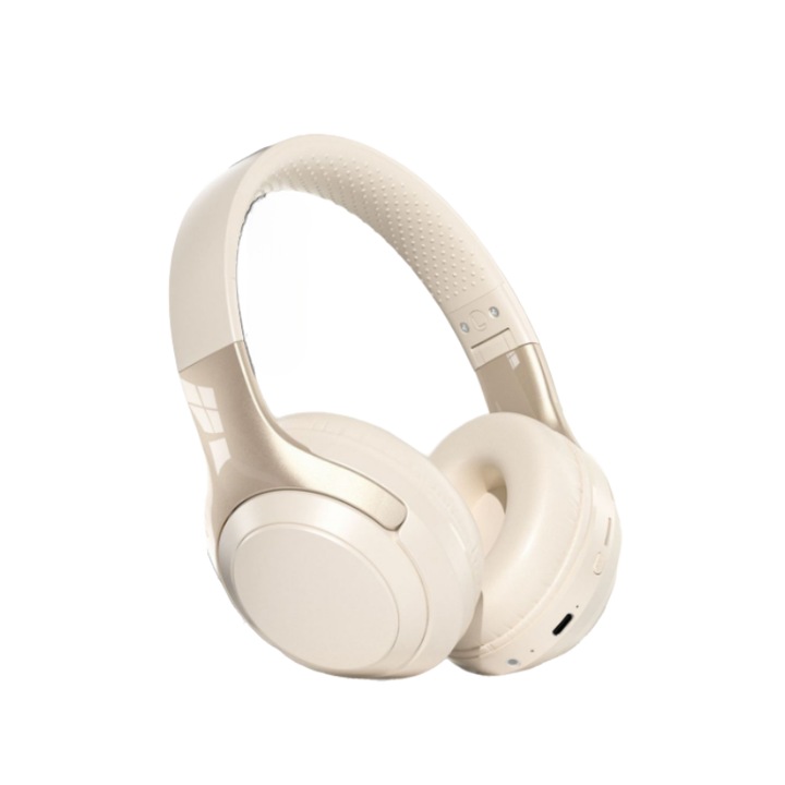 Casti, conectivitate Bluetooth, calitate a sunetului HIFI, difuzoare puternice de 40 mm, sunet stereo 360°, inserare card TF, conectivitate TYPE-C/AUX, anulare zgomot