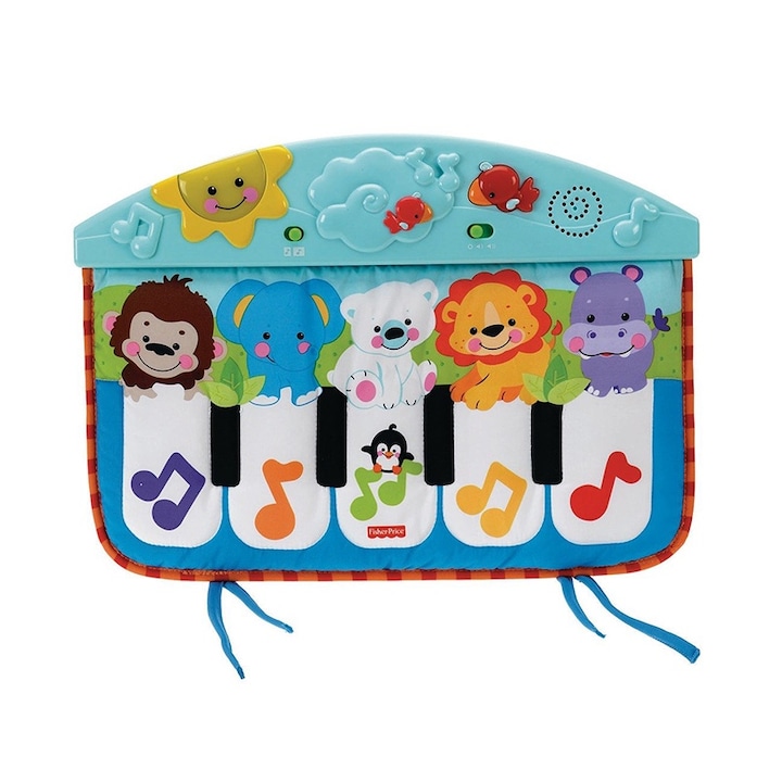 Covor interactiv pian cu animale, Yupy®