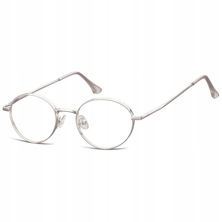 Ochelari de vedere Sunoptic M299 unisex, ovali, eleganti, rama metalica subtire, design modern pentru dioptrii, confort sporit, latime lentila 46mm, punte 18mm, brate 140mm, stil premium, usori, durabili, ideali pentru citit si calculator