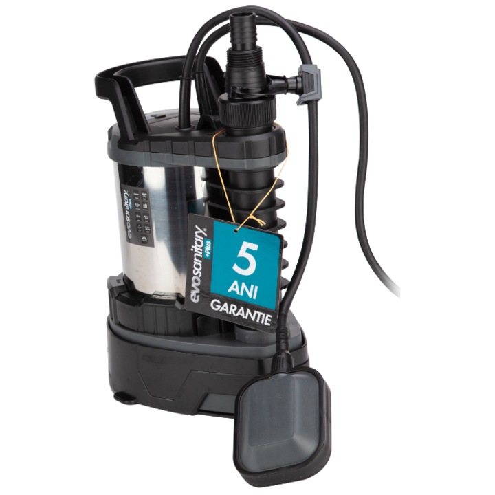 Pompa submersibila cu carcasa din Inox pentru apa murdara SDP Evosanitary Plus, 1000 W