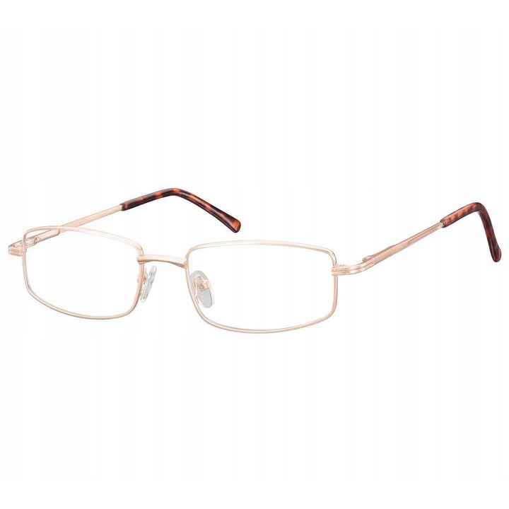 Ochelari de vedere unisex Sunoptic 799EU, rama aurie lucioasa, 53x18x140mm, UV 400
