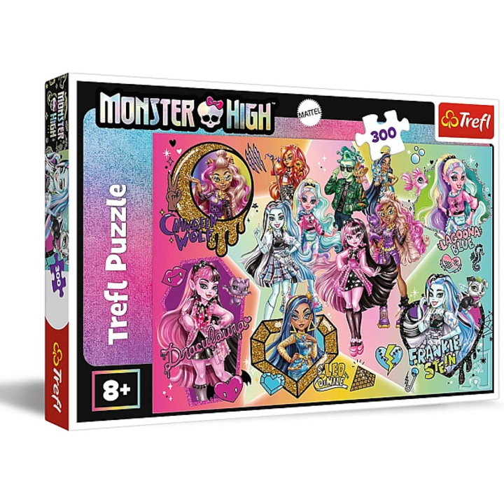 Trefl Monster High puzzle 300 db-os - Zombies on top